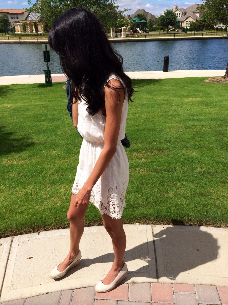 summer dress white 